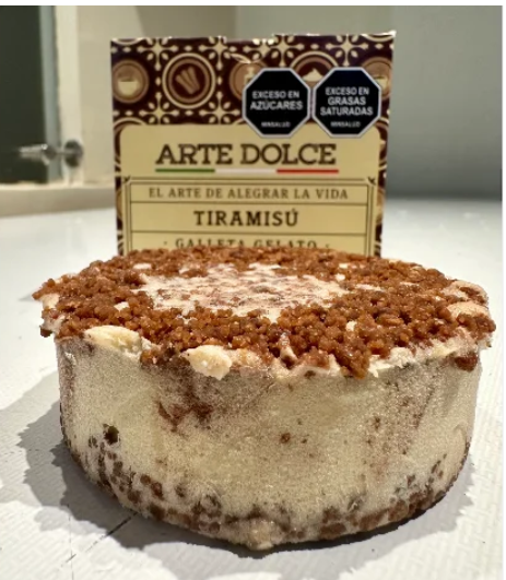 Galleta Gelato de Tiramisu