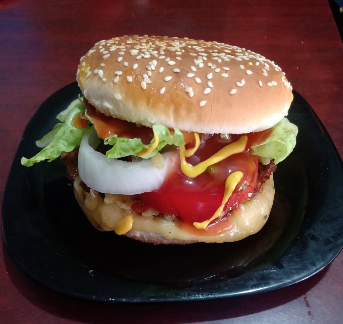 Hamburguesa Sencilla