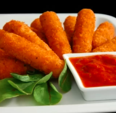 Dedos de Queso más papas a la francesa