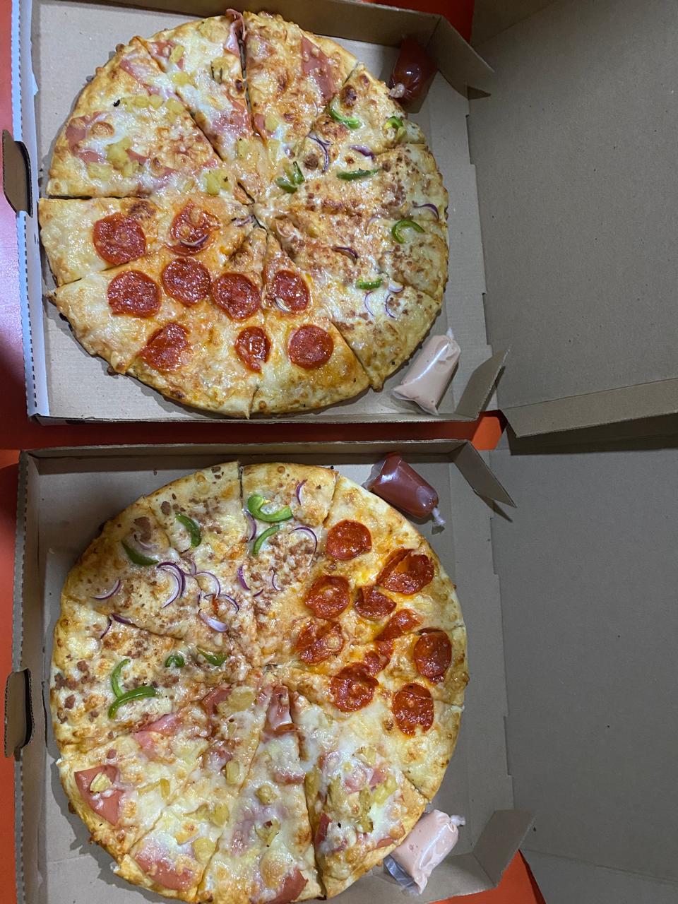 Combo 2 Pizzas Familiares