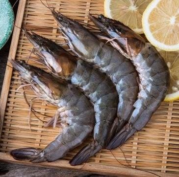 Camarón Jumbo Crudo Con Cabeza 1 Kg