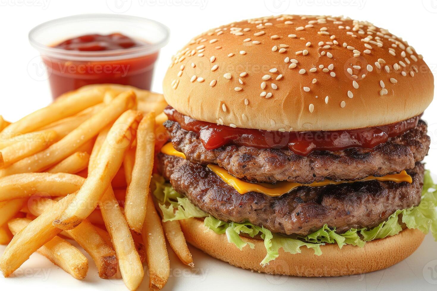Hamburguesa de Res Doble Carne