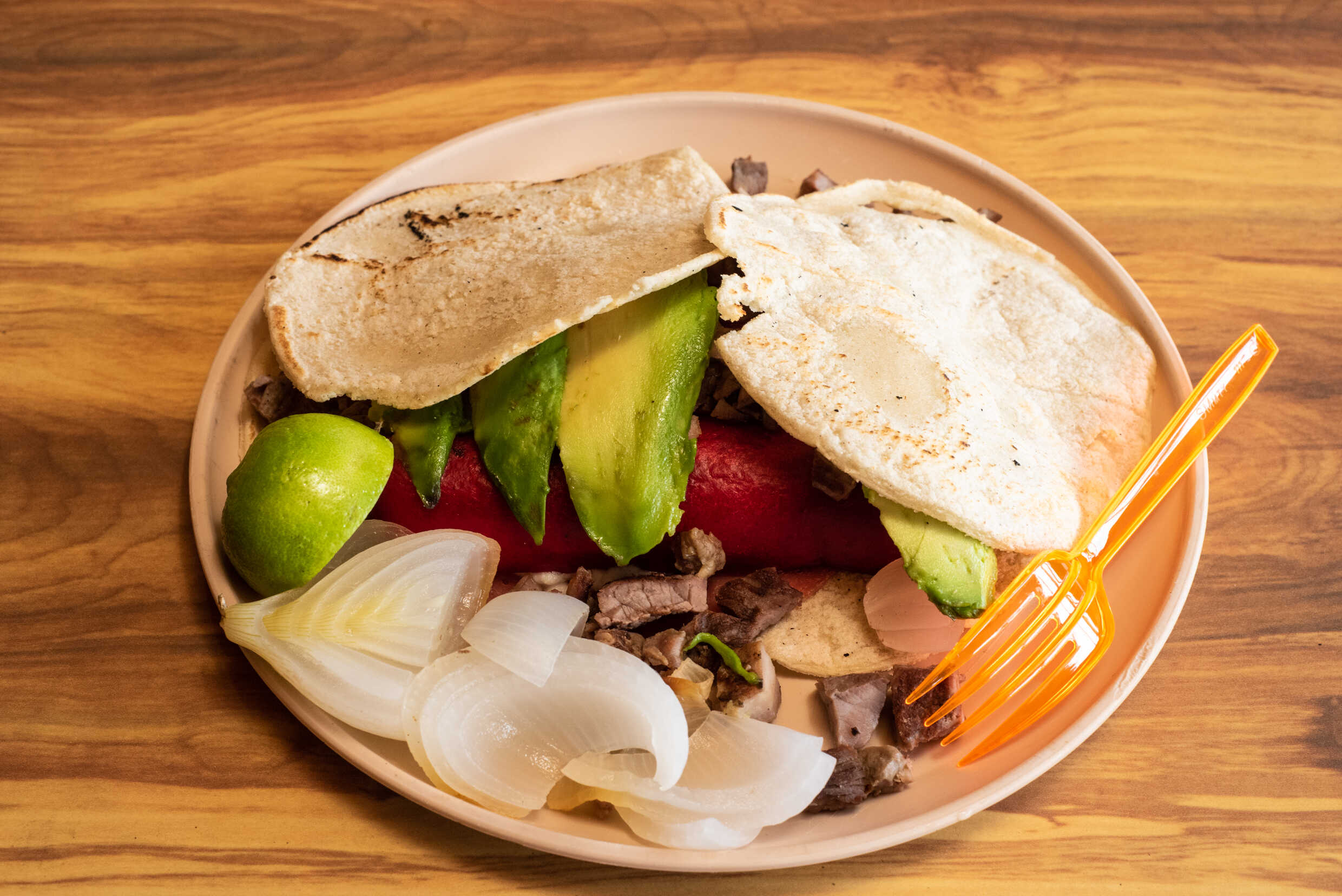Platillo de Salchicha Asada
