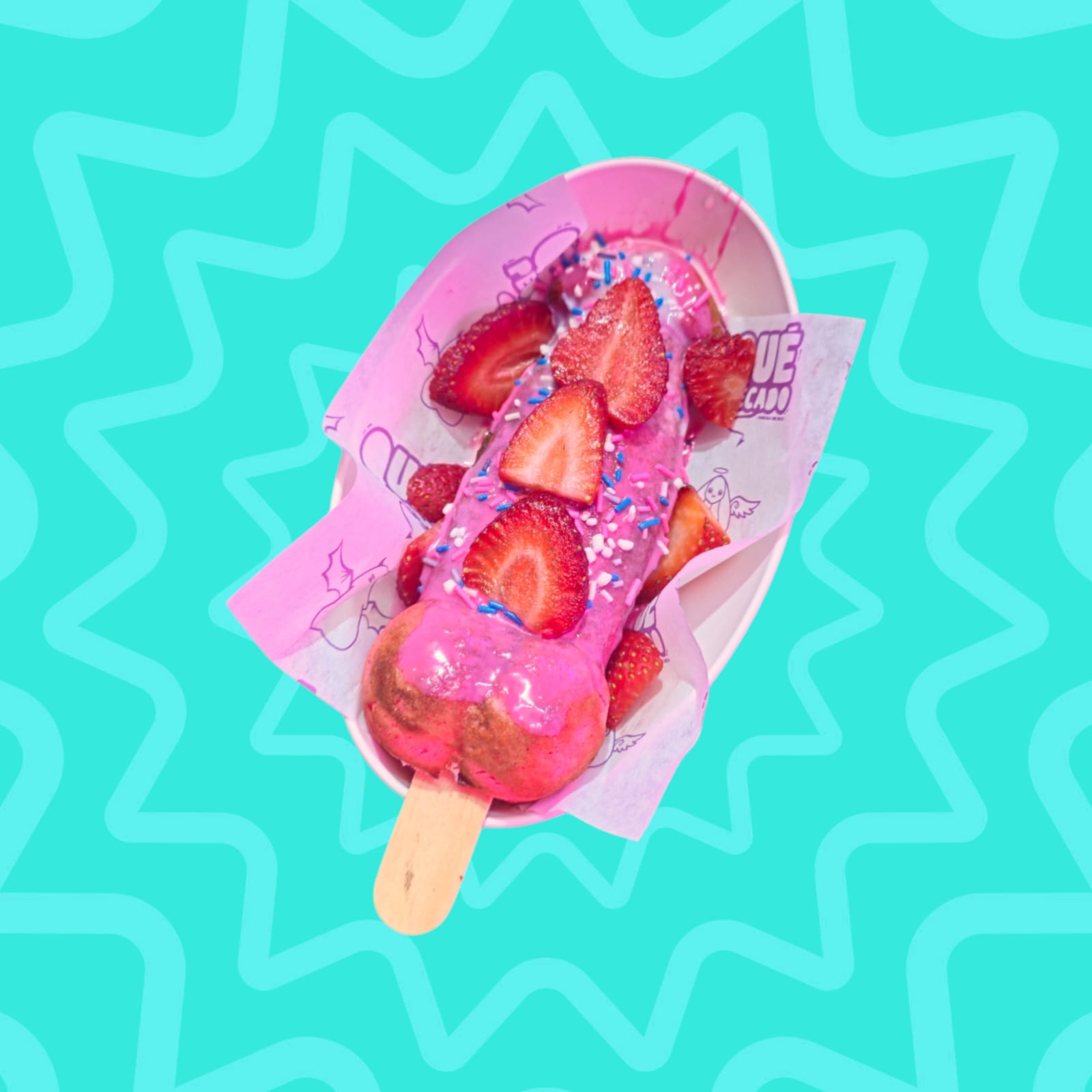 Wafle Rosadito