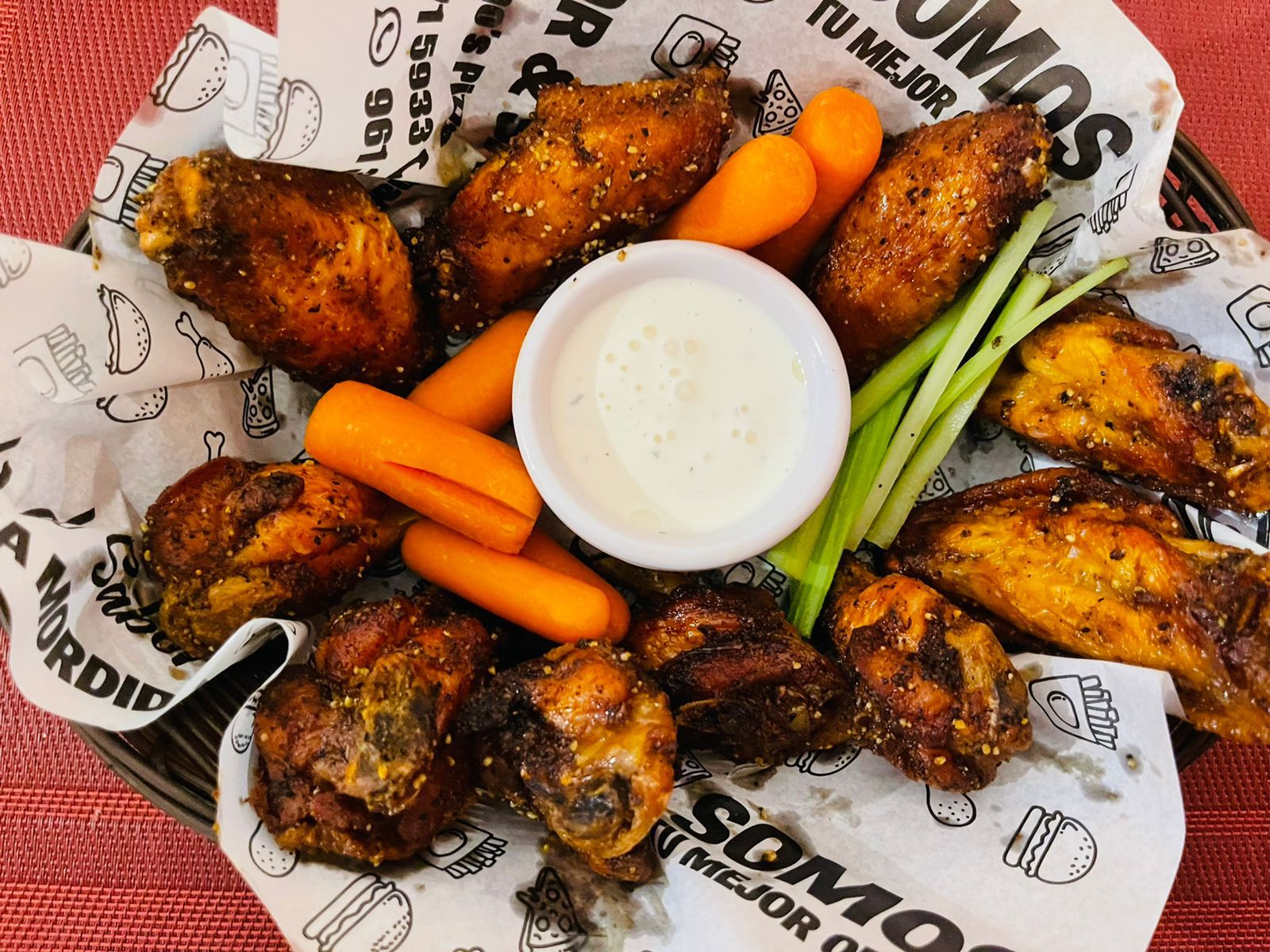 Alitas Mango Habanero