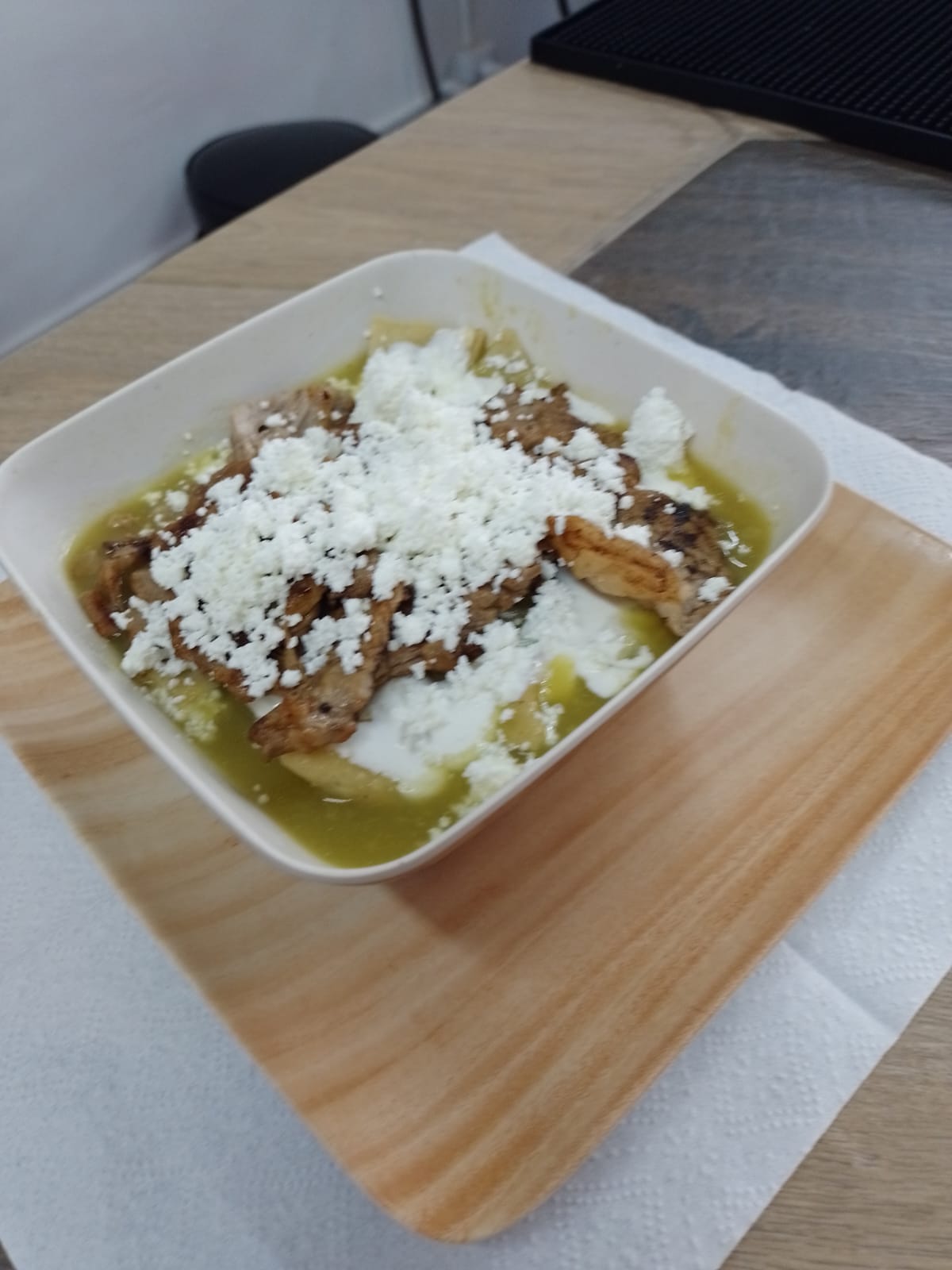 Chilaquiles con Milanesa de Res