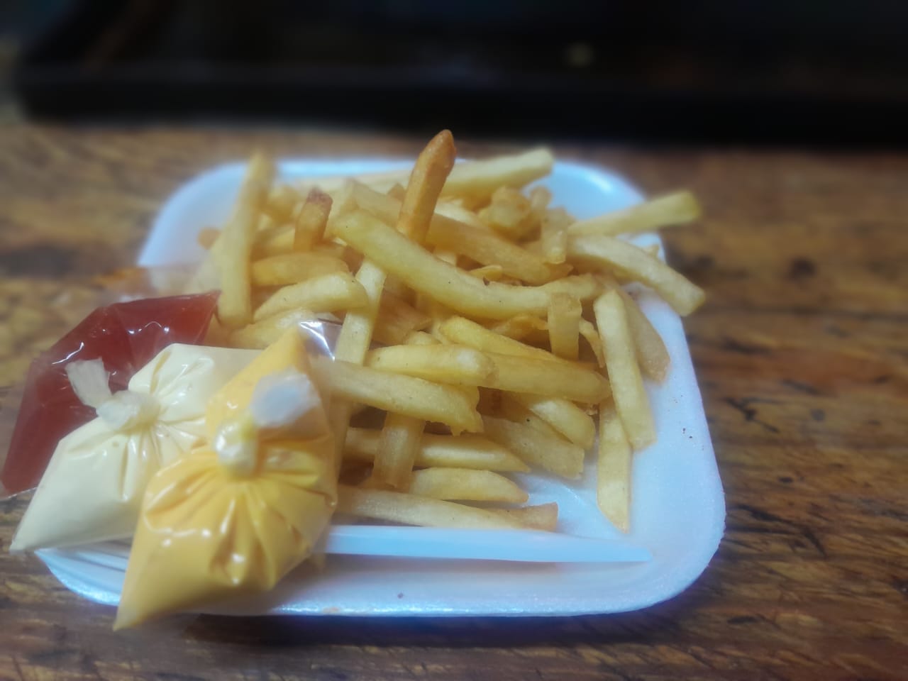 Papá fritas Sencillas