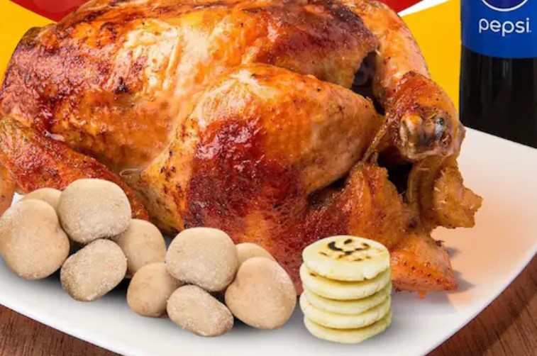 1/2 POLLO ASADO.