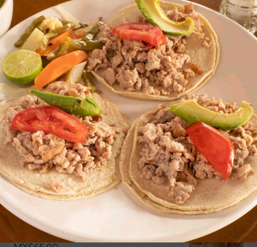 Tacos Bistec Res Orden de 3