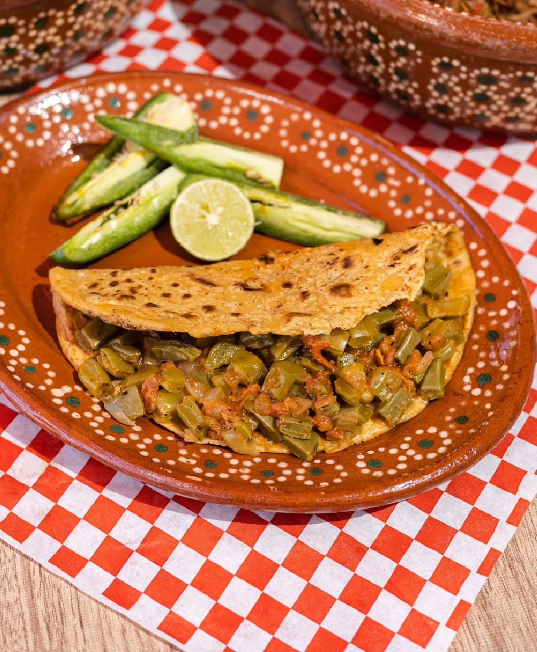 Taco de Nopales
