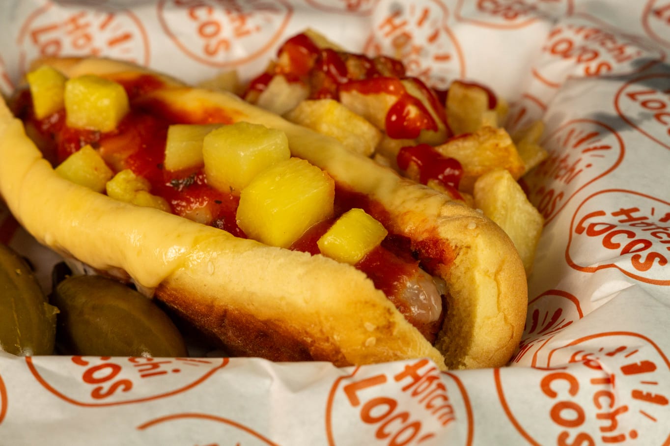 Hot Dog Hawaiano