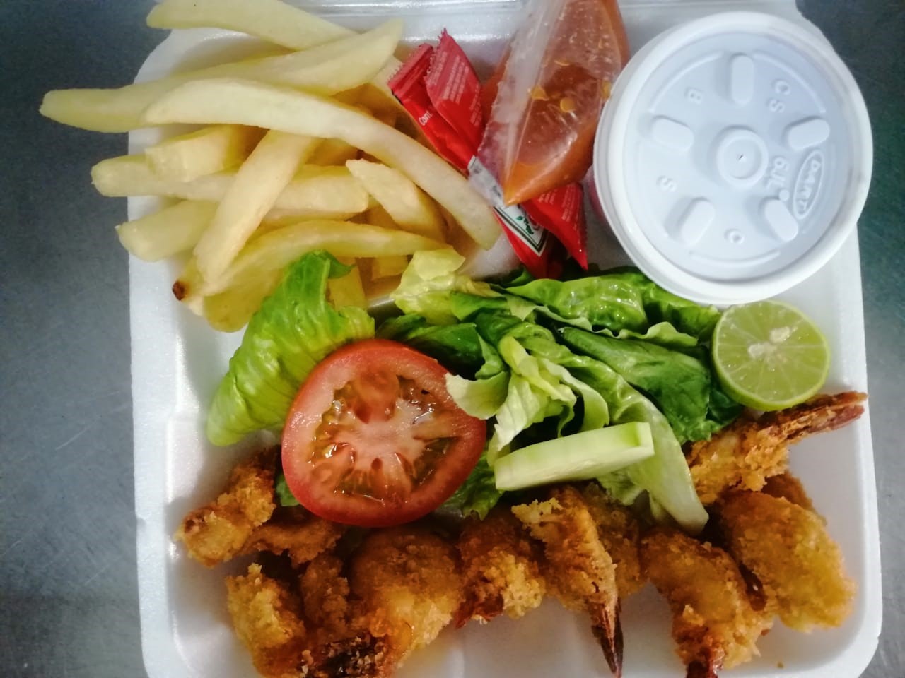 Camarones Empanizadas