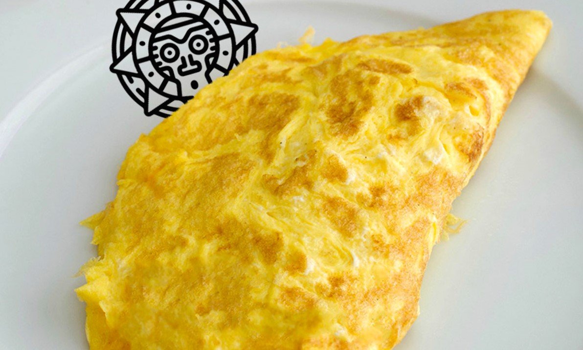 Omelette  Espinaca Queso