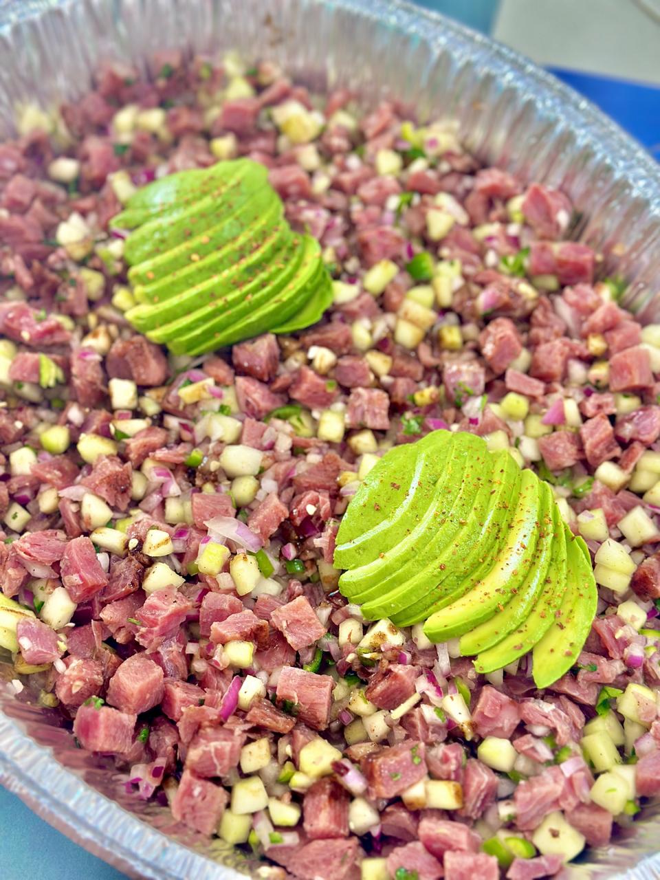 Charola de Ceviche de Atún