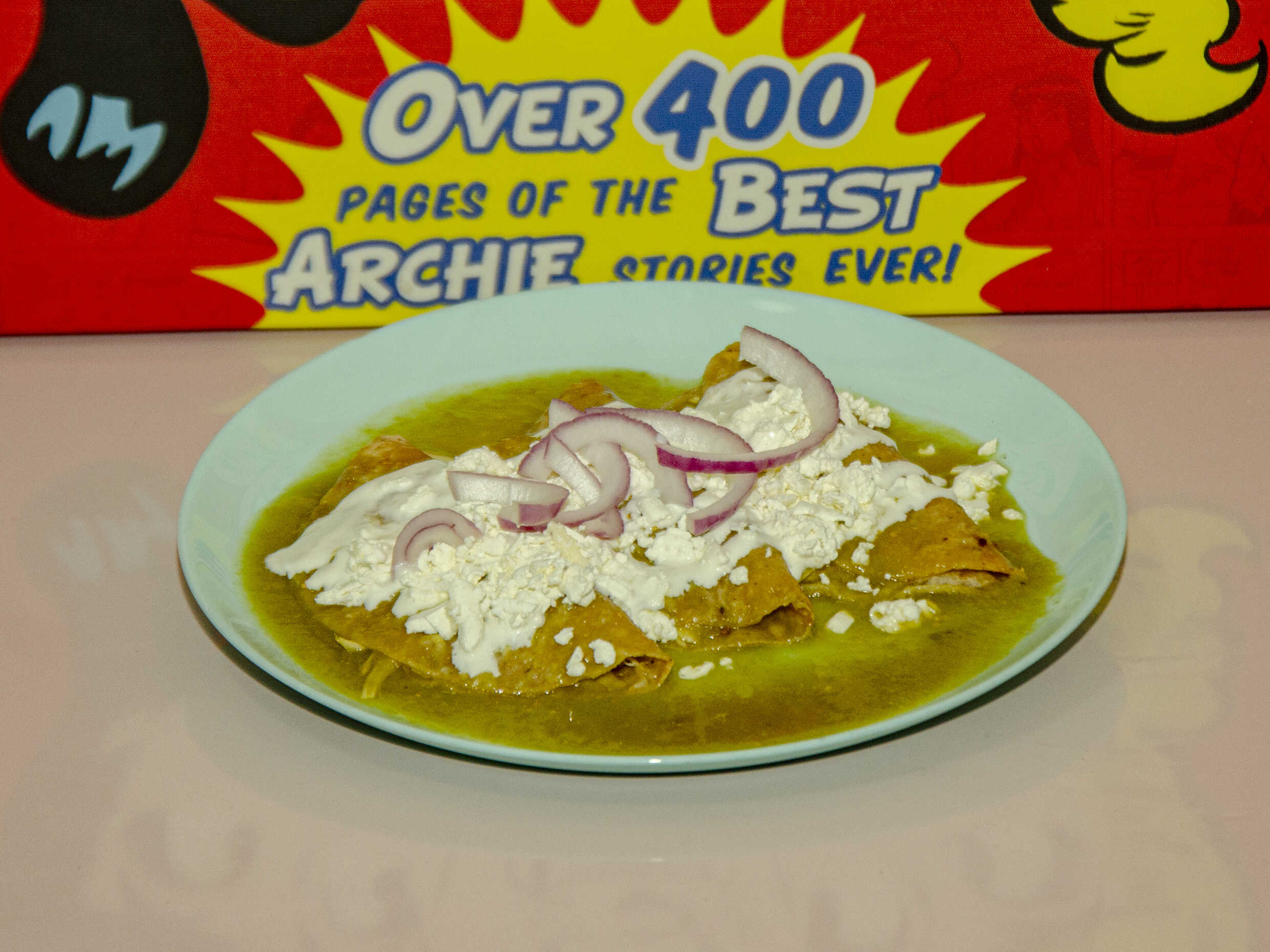 Enchiladas verdes