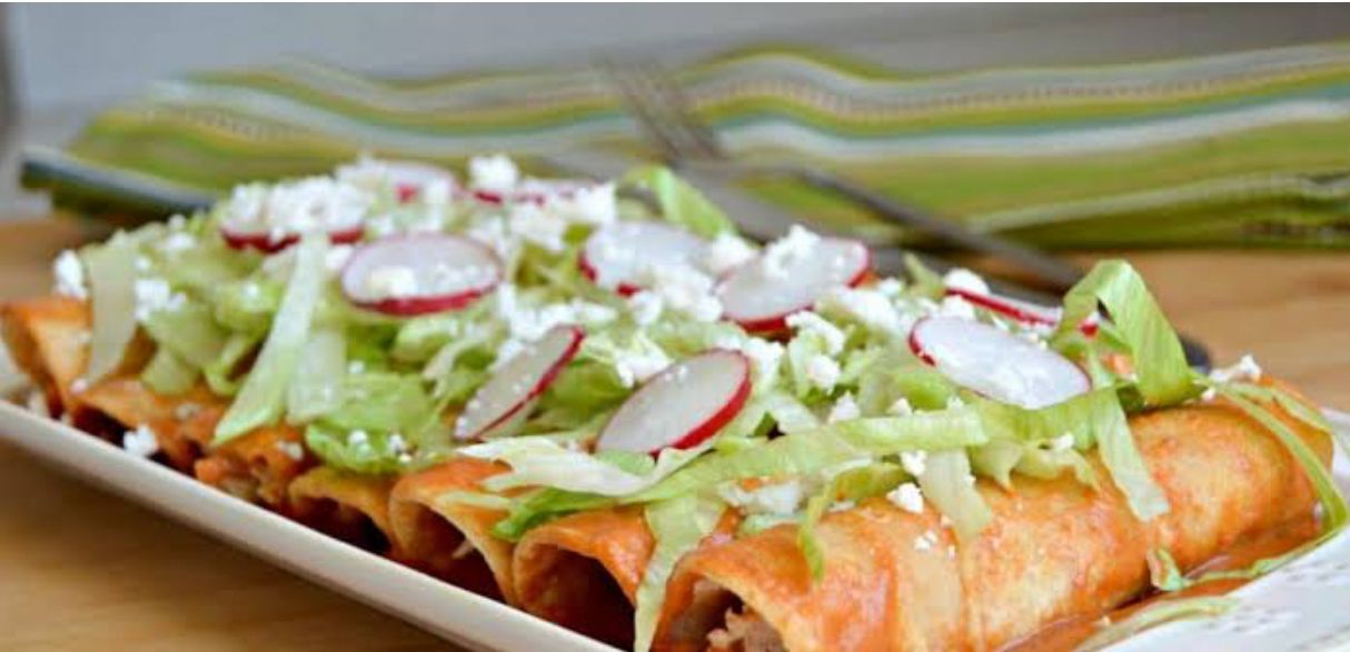 Enchiladas de Jitomate