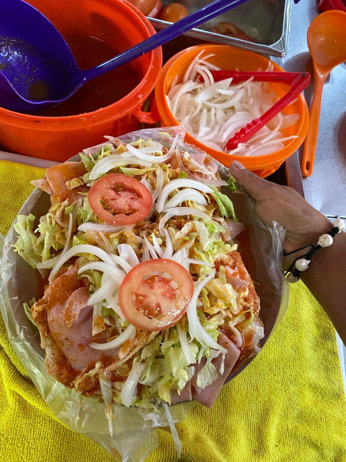 Tostada de Lomo