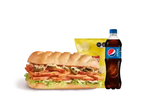 Combo Chicken Cajún Mediano