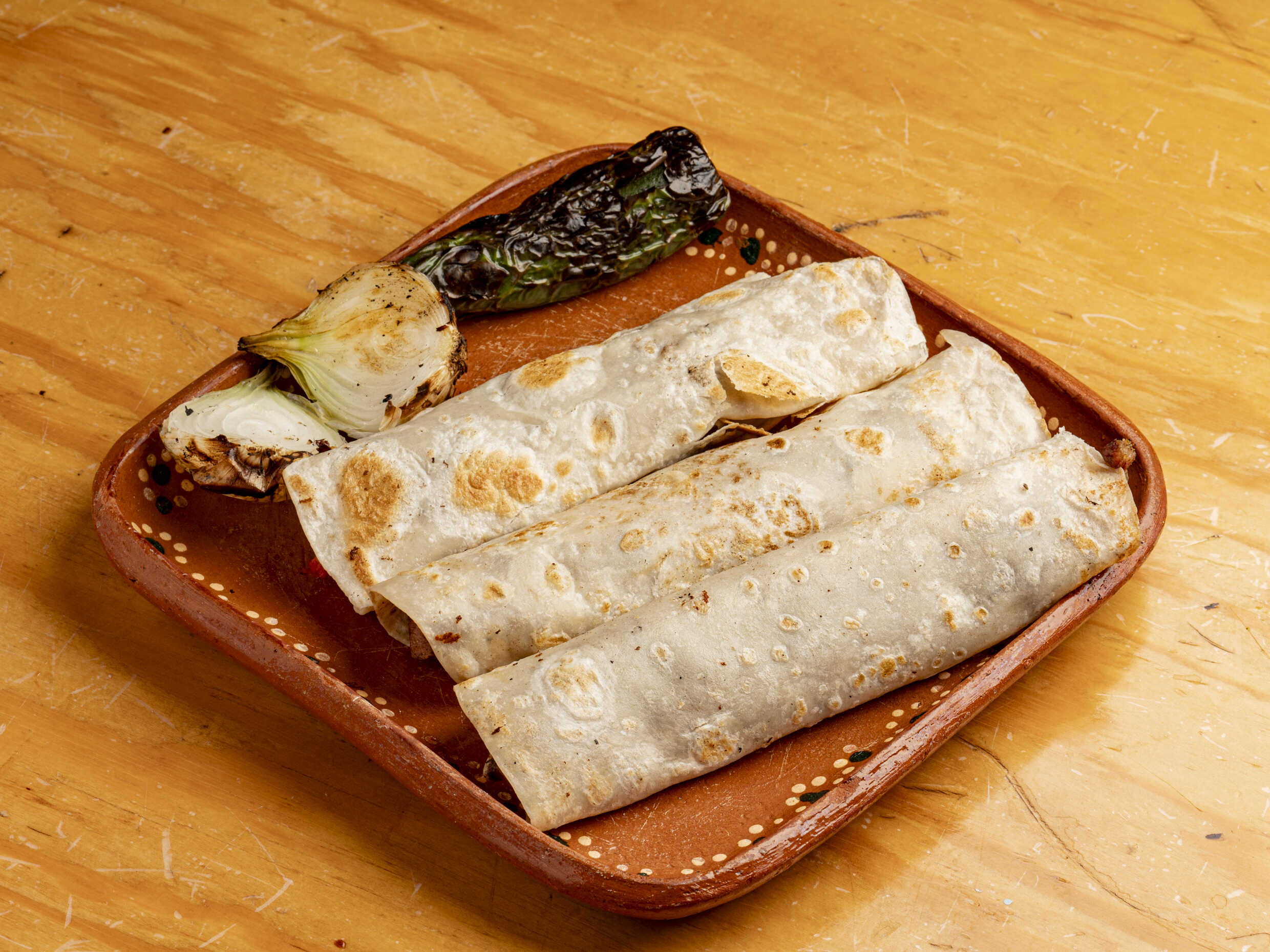 Orden de Burritos 3 pzas