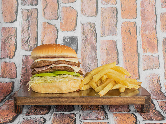 Hamburguesa Doble carne
