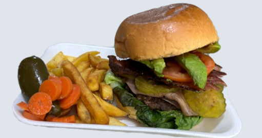 Hamburguesa Especial Clasica con Papas