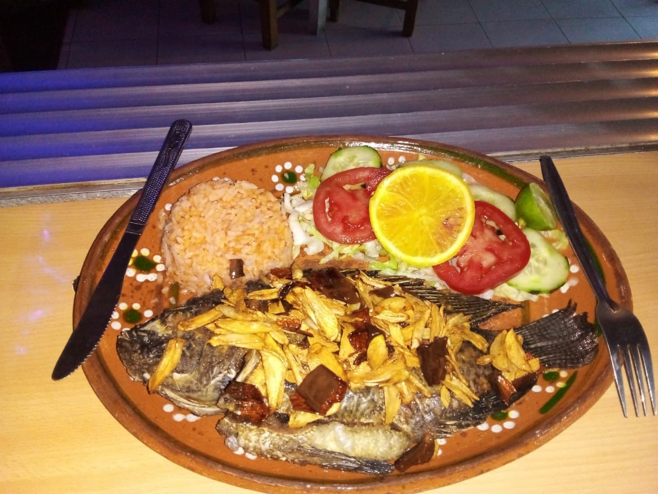 Mojarra al Ajillo