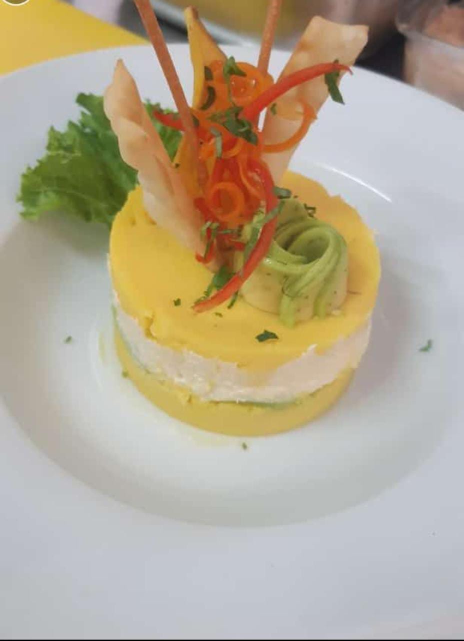 Causa de Pulpa de Cangrejo