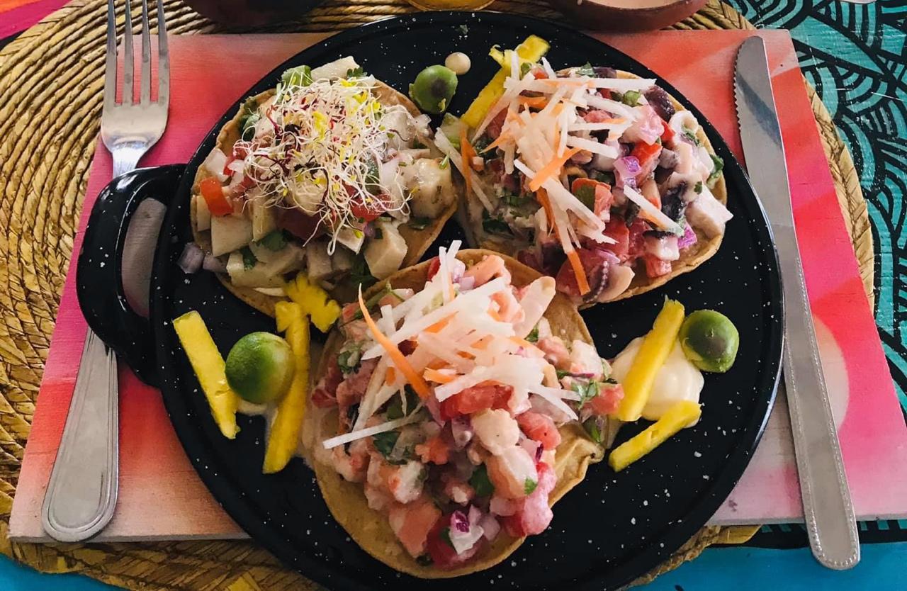 Tostada de Camarón