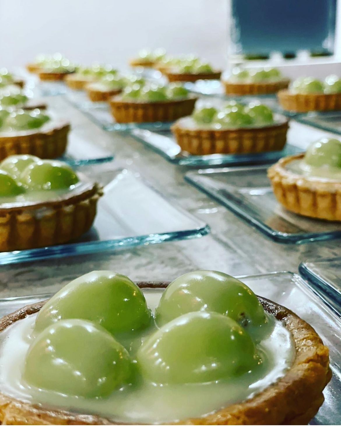 Tartaleta de Uva con Chocolate Blanco