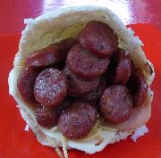 Arepita de Chorizo