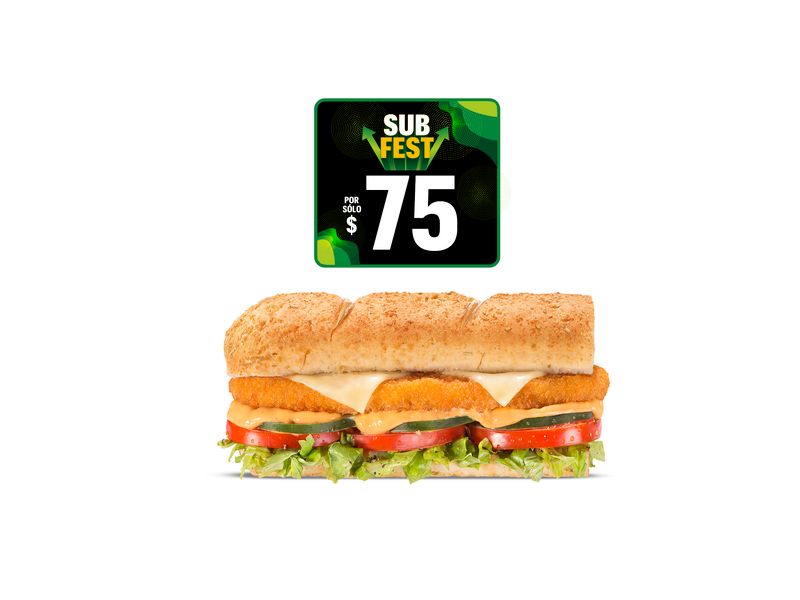 Sub Milanesa de Pollo.