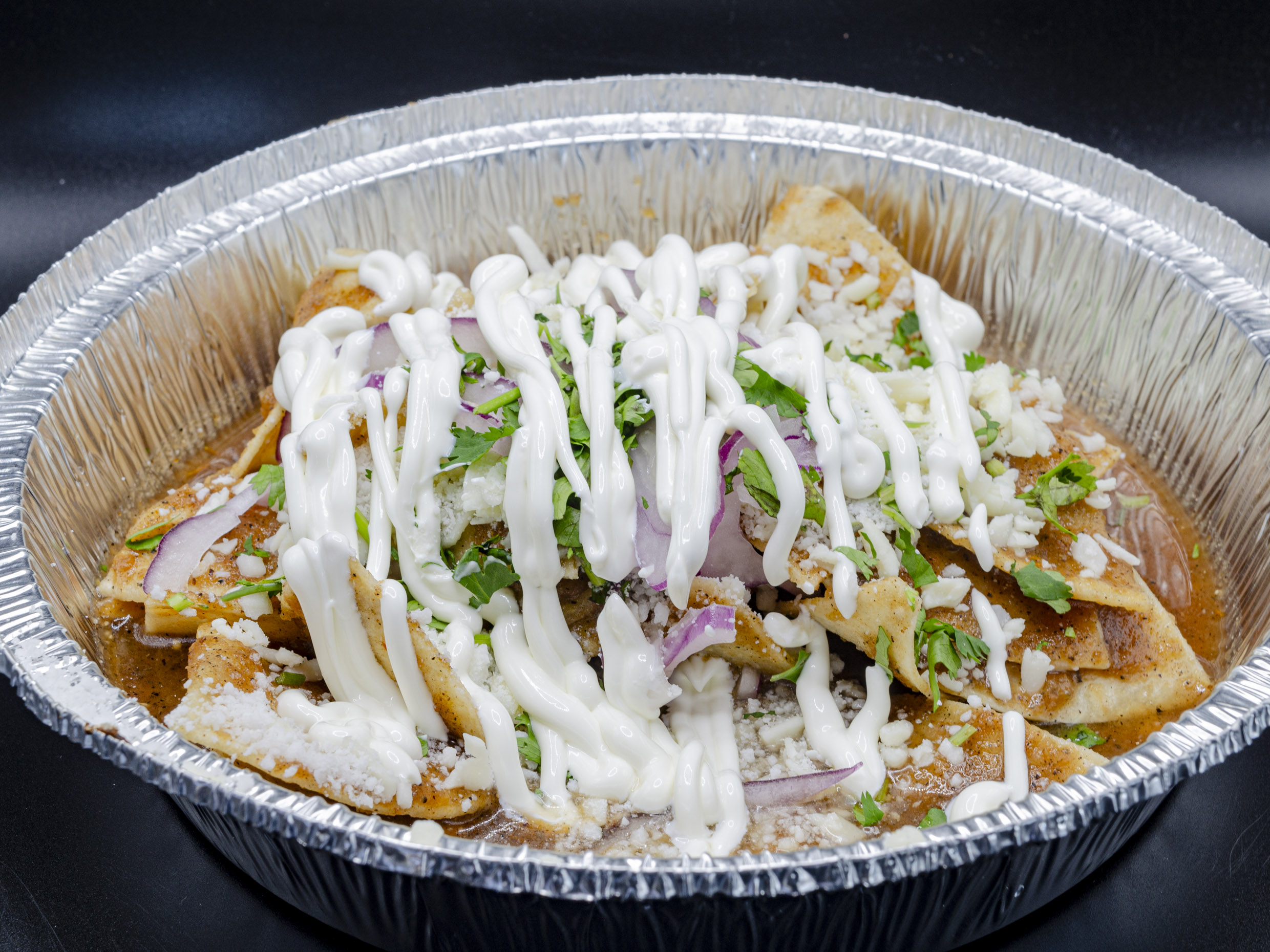Chilaquiles en Salsa de Tomate