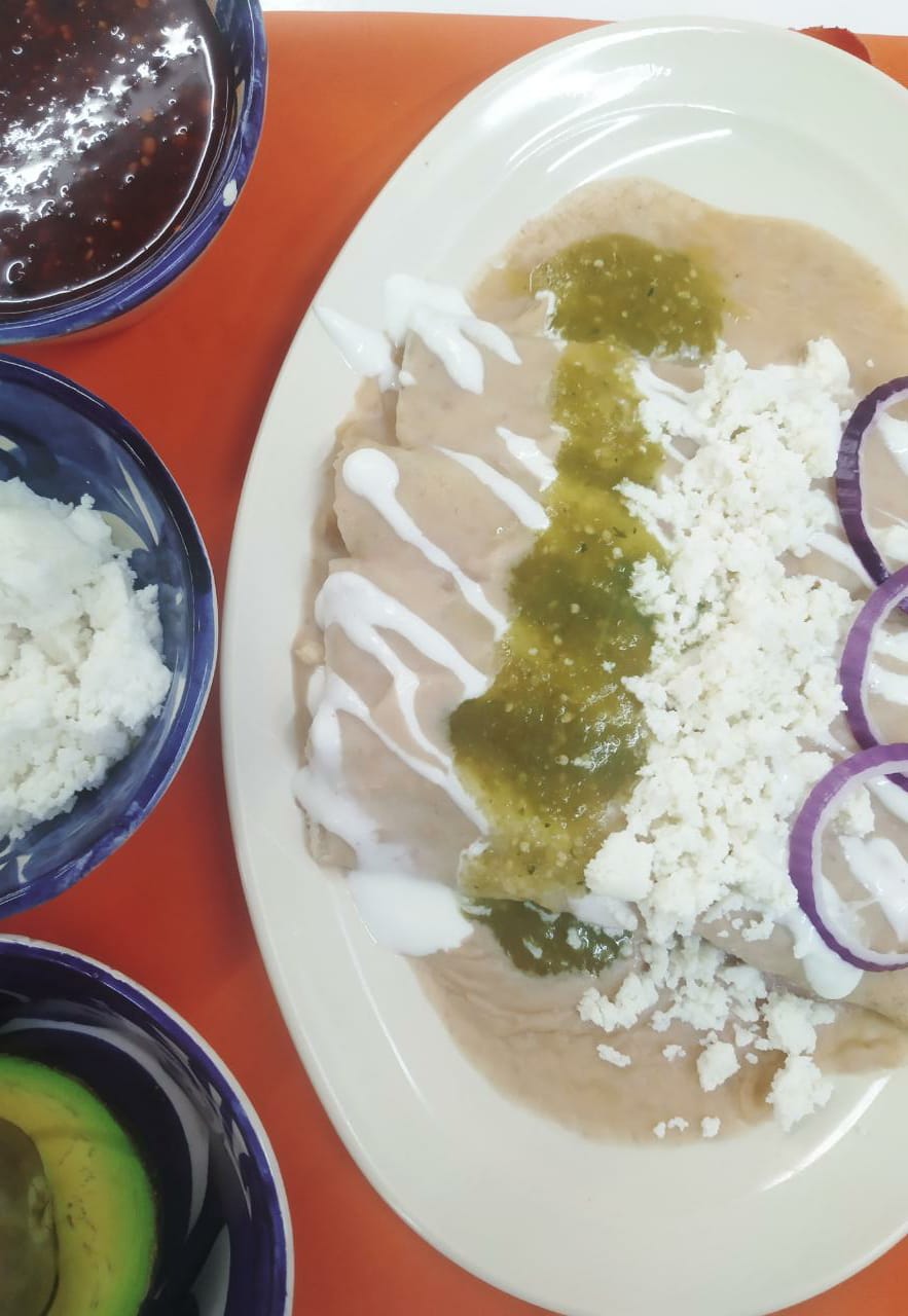 Enfrijoladas