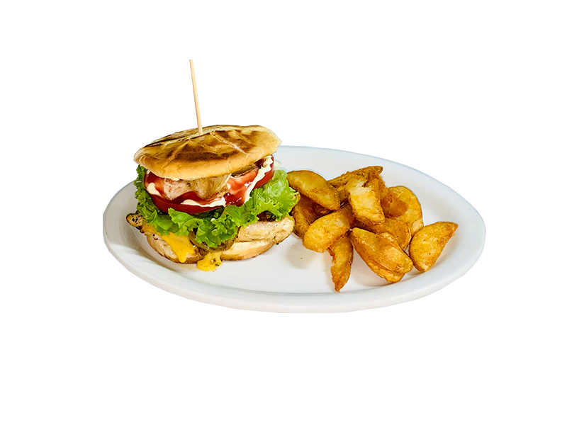 Burger de pollo