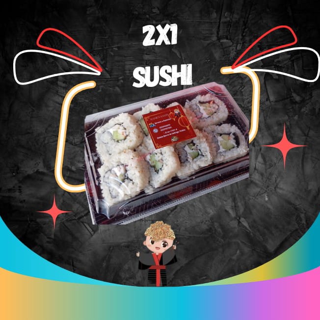 Sushi 8 pzas