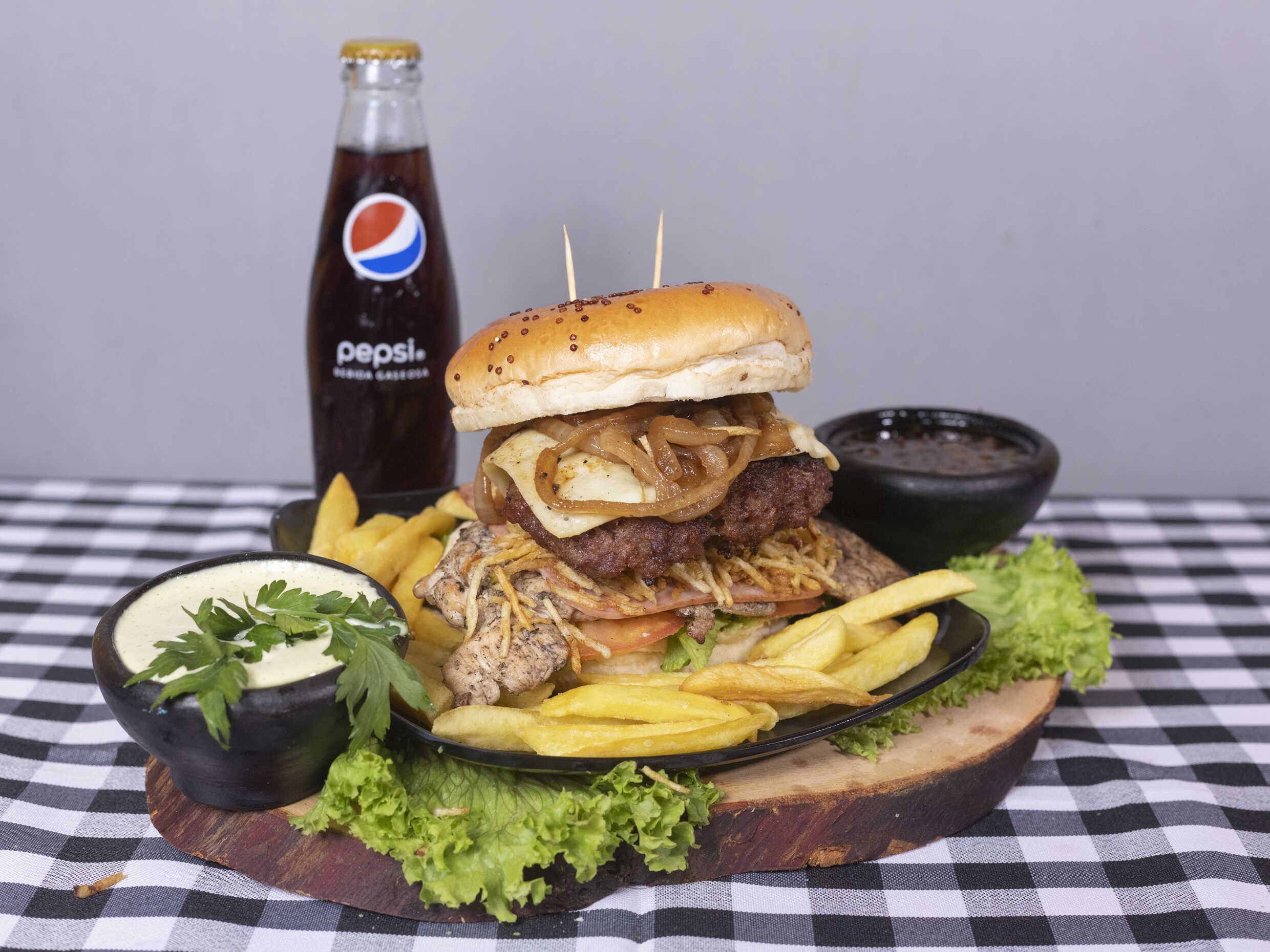 Master Burguer Bacon de Pollo M.