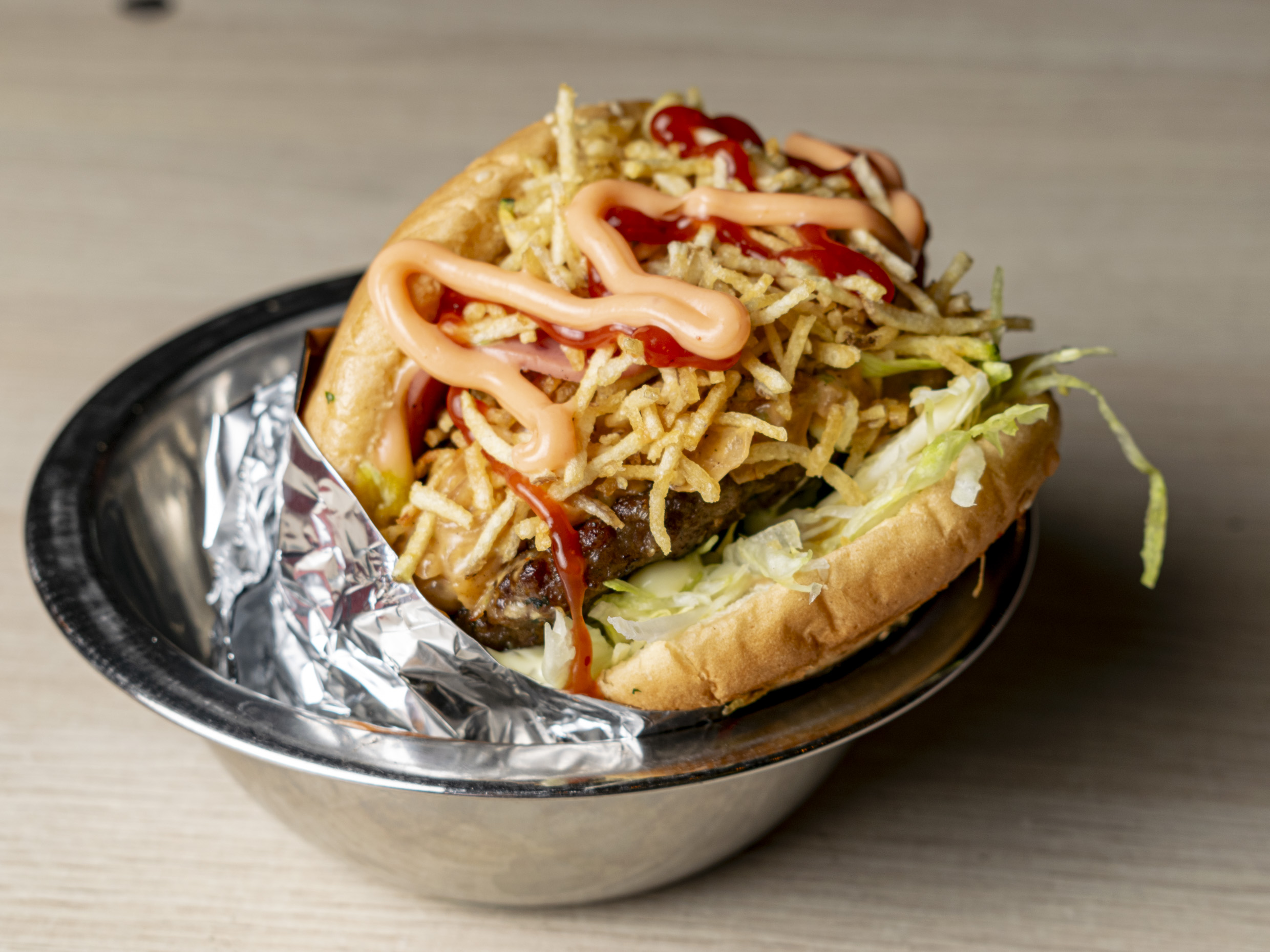 Hamburguesa Gratinada