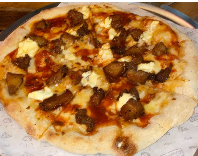 Pizza Chicharrón Mediana 6 Porciones