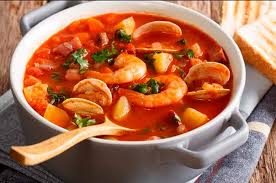 CALDO DE CAMARON 虾汤 ( ingluiye arroz blanco )