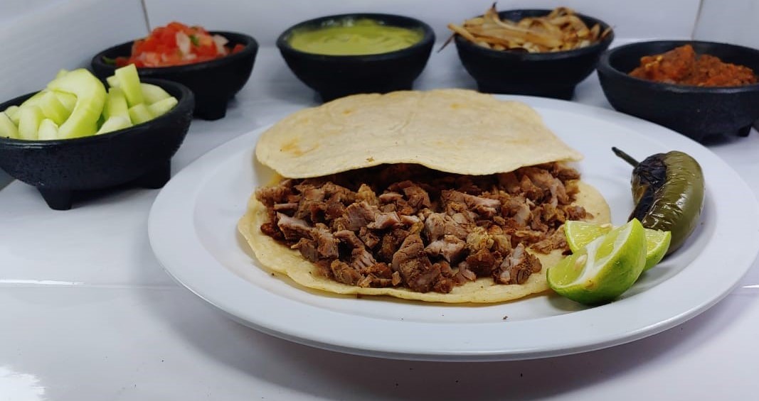 Taco Asada de Maíz Hecha a Mano