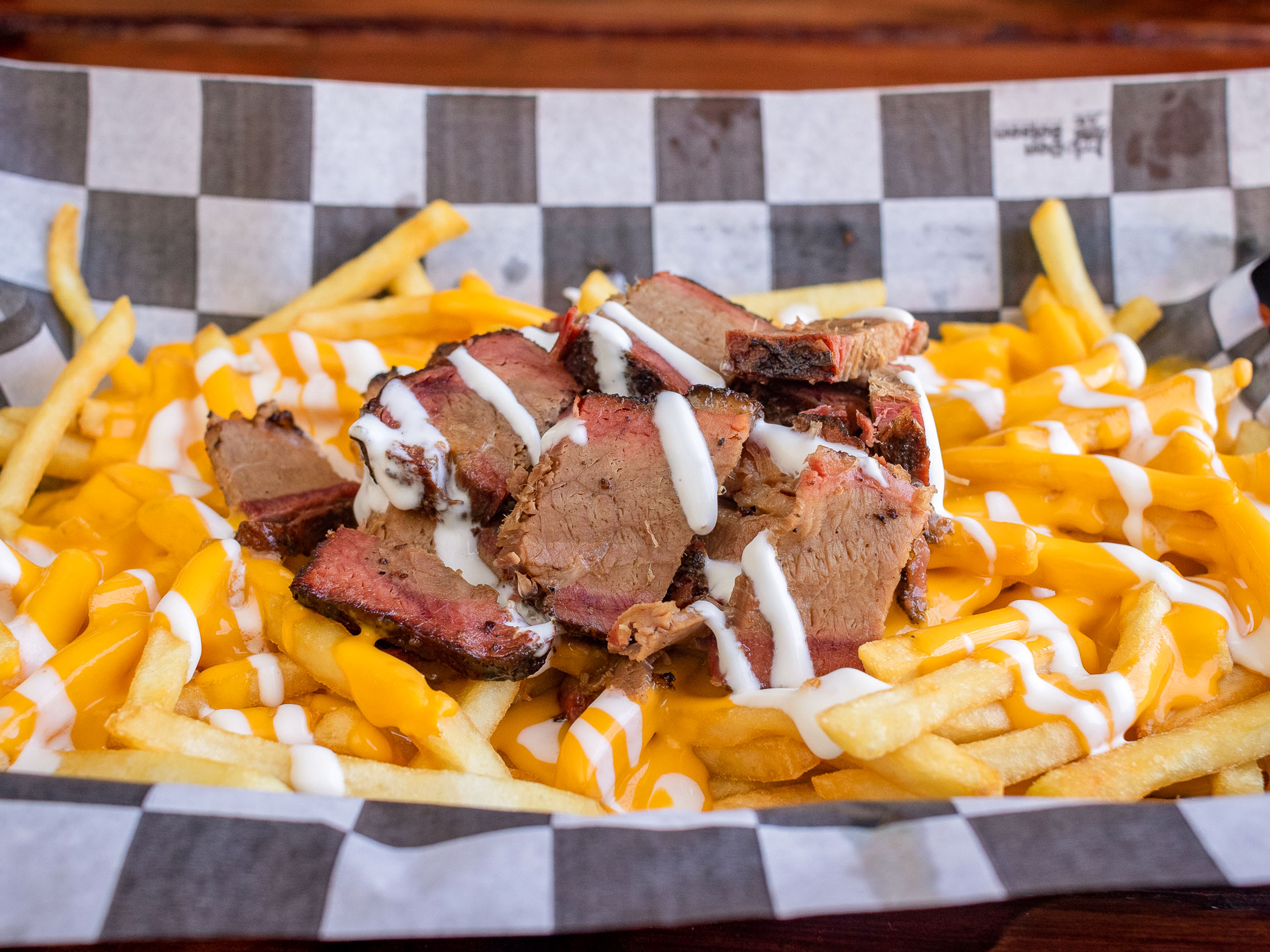 Papas con Brisket