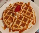 Waffle con Cajeta