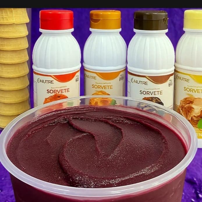 Monte sua casquinha em casa!pote de 1 litro+ cobertura + 10 casquinhas