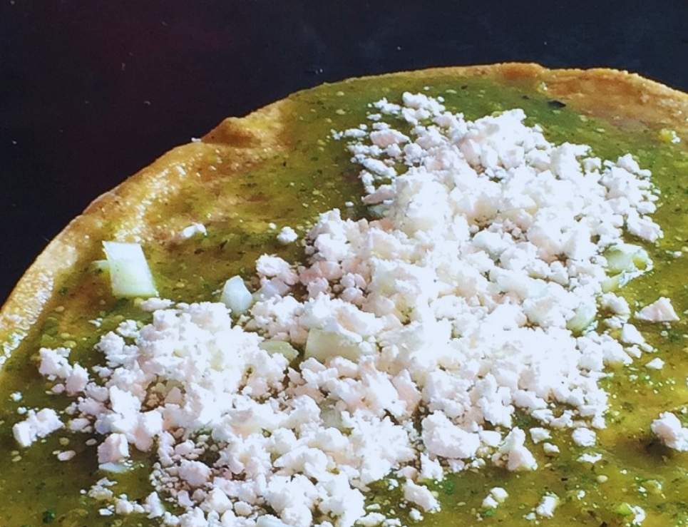 Memela Salsa Verde.