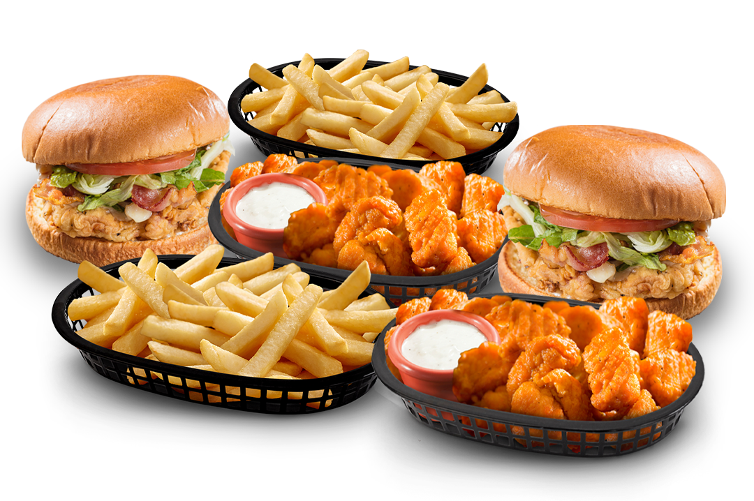 Combo Amigos⚠️2 Burguer + 2 Boneless +2 Francesas