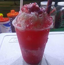 Raspado Fruta Natural de Fresa