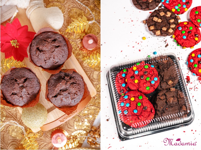 Combo Muffins Navideños + Caja Galletas