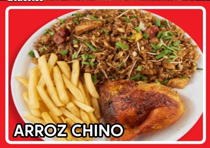 Arroz Chino + 1/4 Pollo Asado + Limonada Natural
