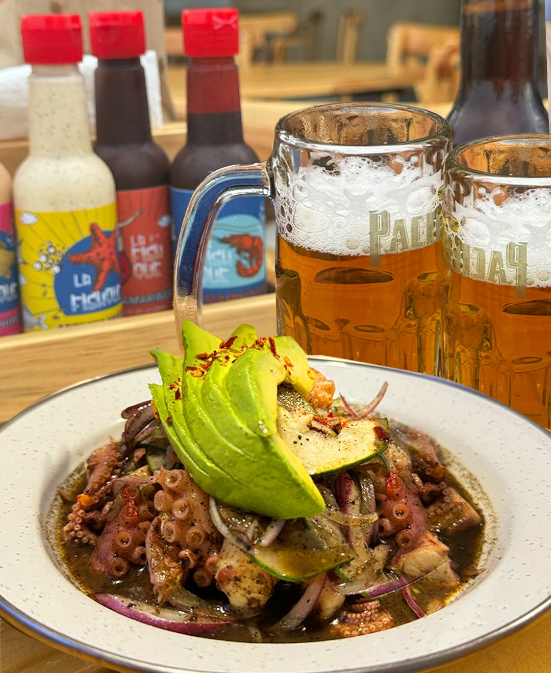 Aguachile Negro de Pulpo