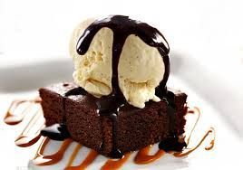 Brownie con Helado